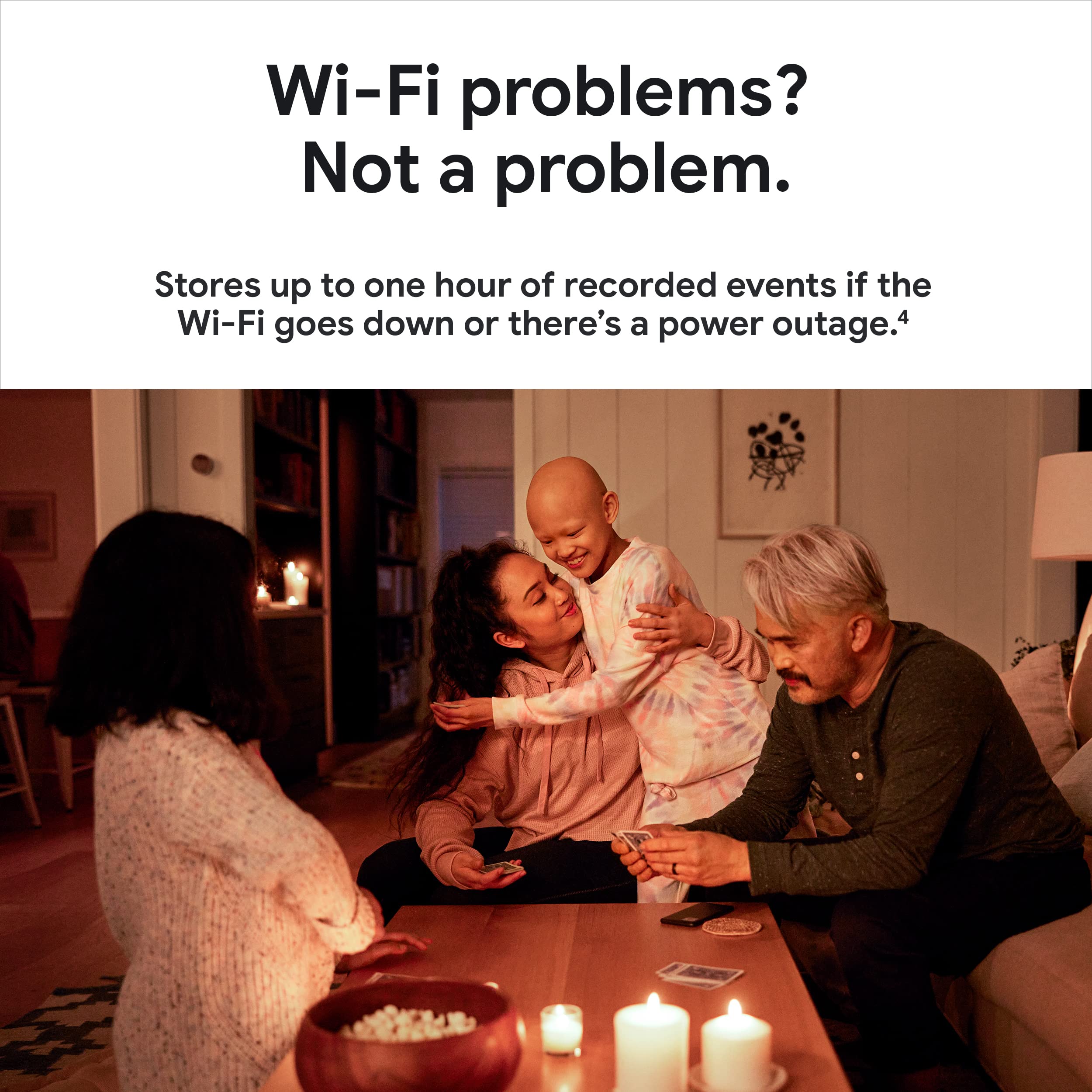 جوجل Nest GA01317-US Camera Battery Outdoor Indoor Snow بطارية