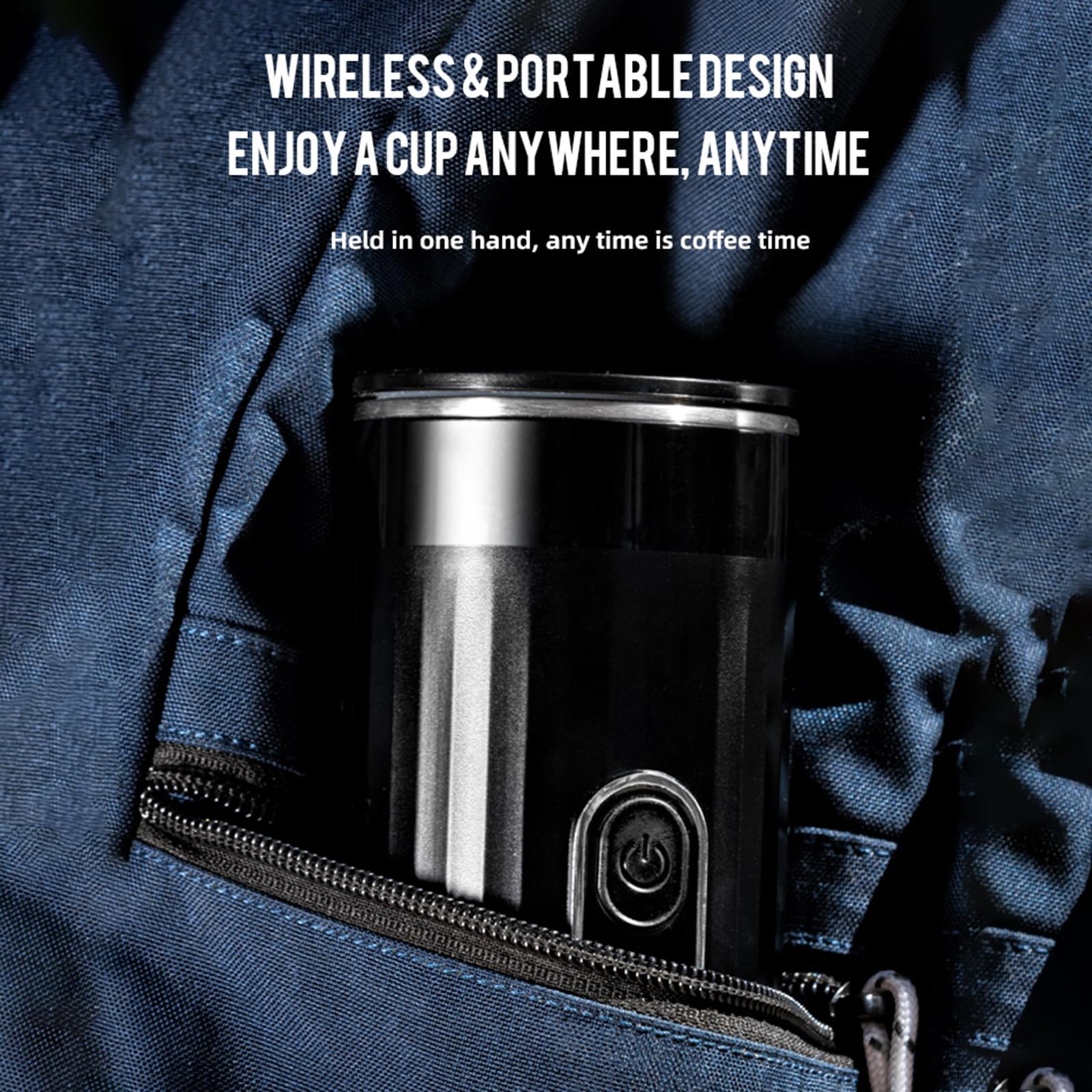 Portable Espresso Machine from Jolerich, 3-in-1 Wireless Coffee Maker Compatible with Capsules and Ground Coffee, Electric Italian Espresso Machine for Car, Home, Office, Travel and Camping