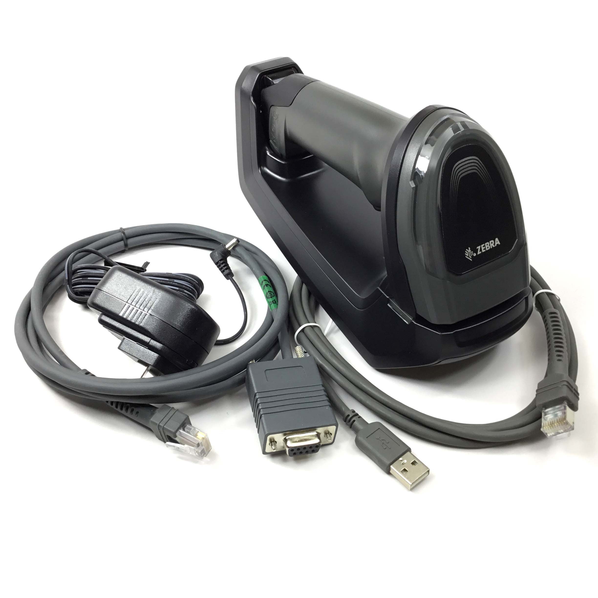 Zebra DS8178-SR 2D/1D Wireless Barcode Scanner with Bluetooth from Symbol, Includes Cradle, Power Supply, RS232 Cable and USB Cable (Upgraded Model from DS6878-SR)