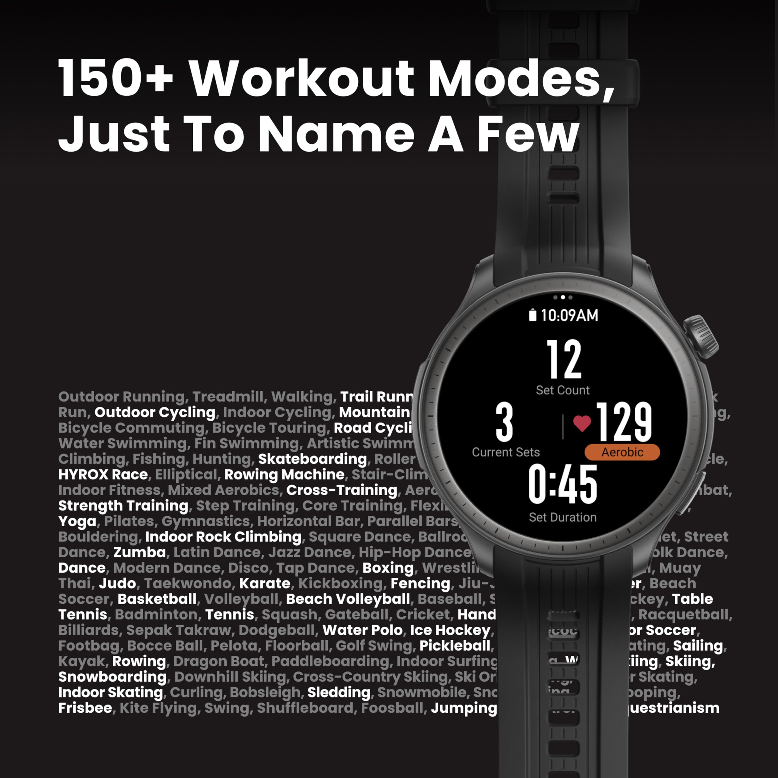 Amazfit Balance Smart Watch, AI Fitness Trainer, Sleep and Health Tracker with Body Composition, GPS, Built-in Alexa, Bluetooth Calls, 14 Day Battery, 1.5 Inch AMOLED Display, for Android