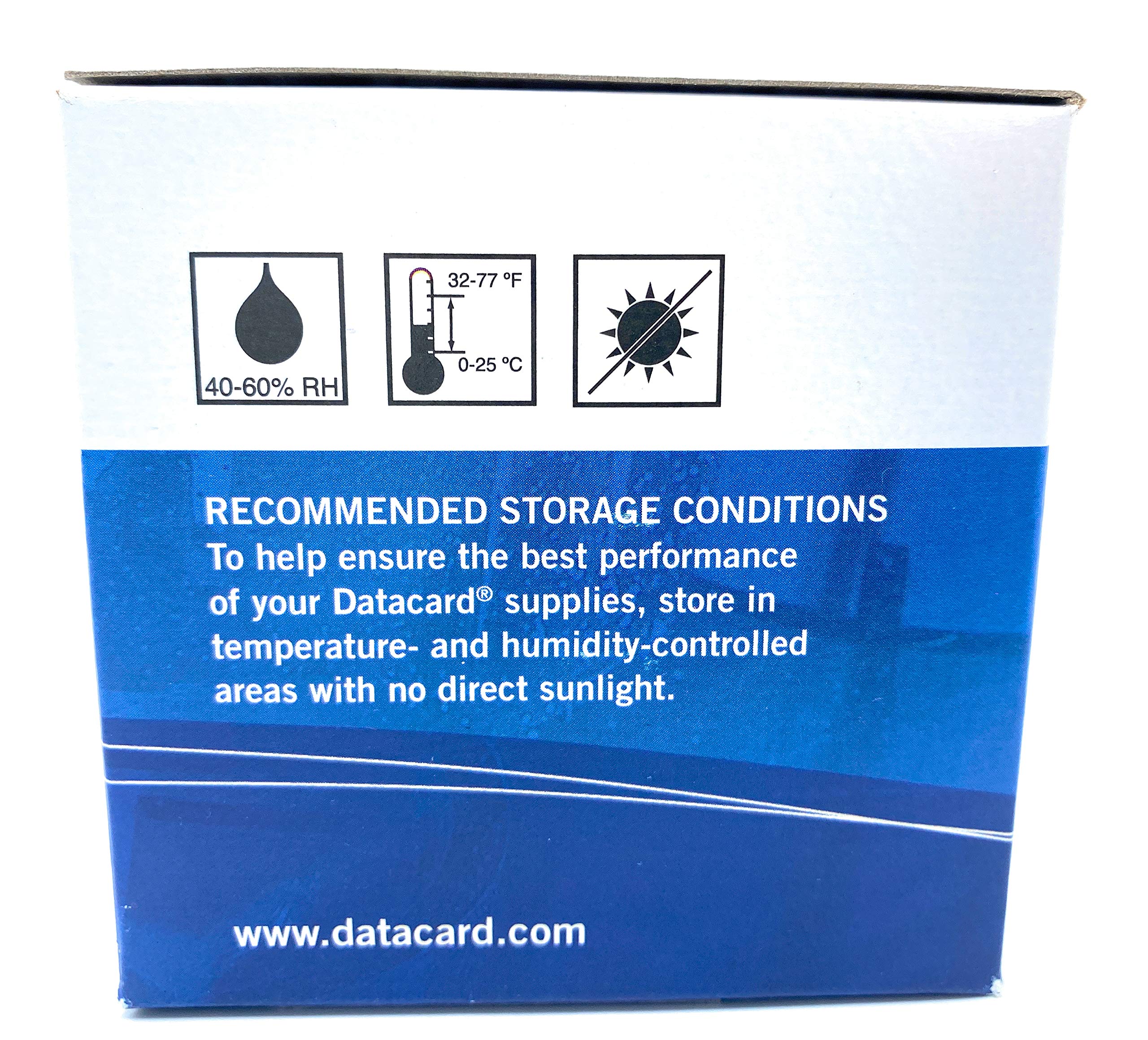 ملصق طباعة Datacard Group معدني فضي 1500 لطابعات Datacard SP35Plus SP55 SP55Plus 532000-054