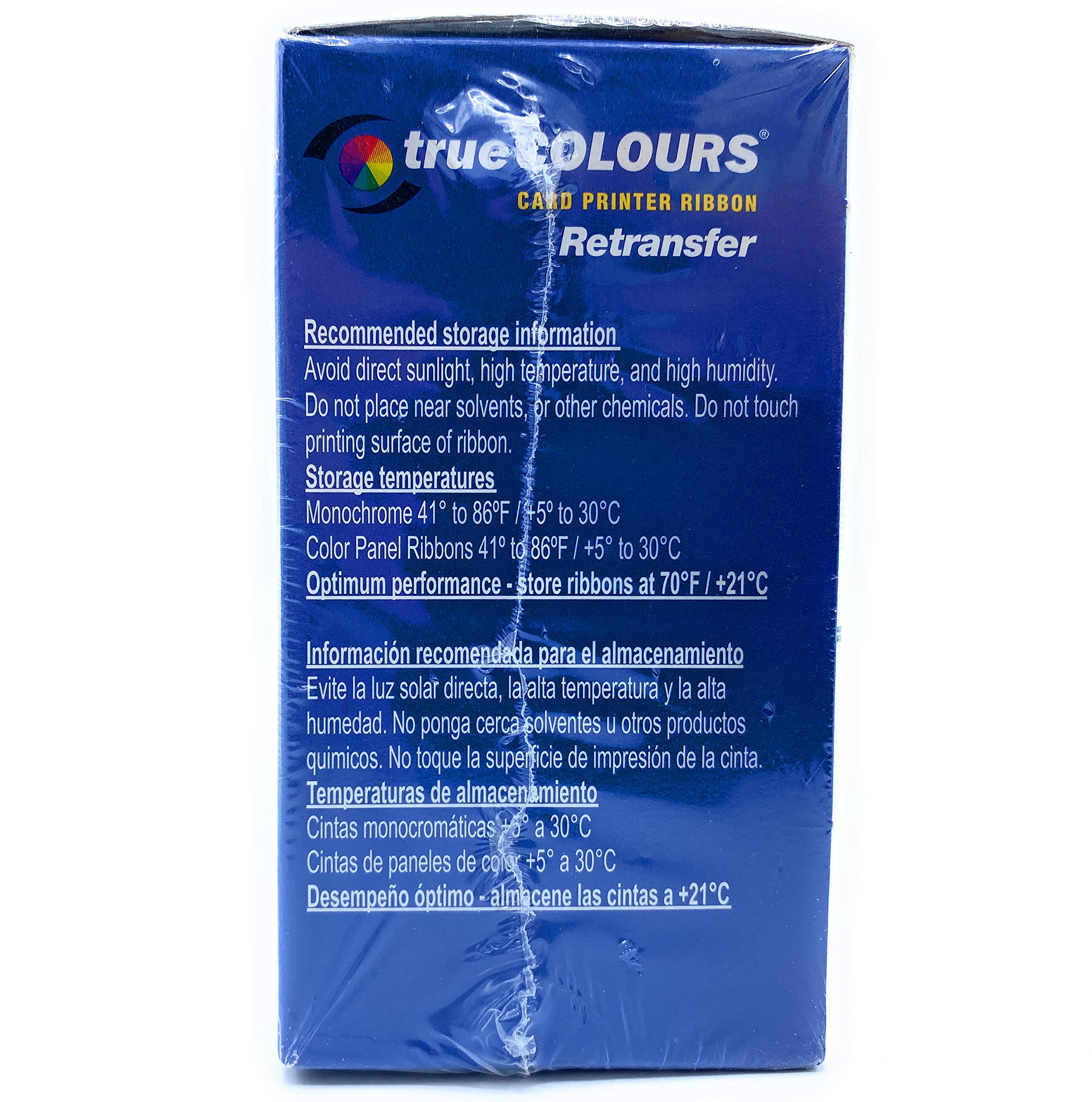 زيبرا شريط ملون زيبرا True Colours i Series لـ ZXP Series 8 5 Panel YMCKK 500 صورة 800012-480 من تكنولوجيز