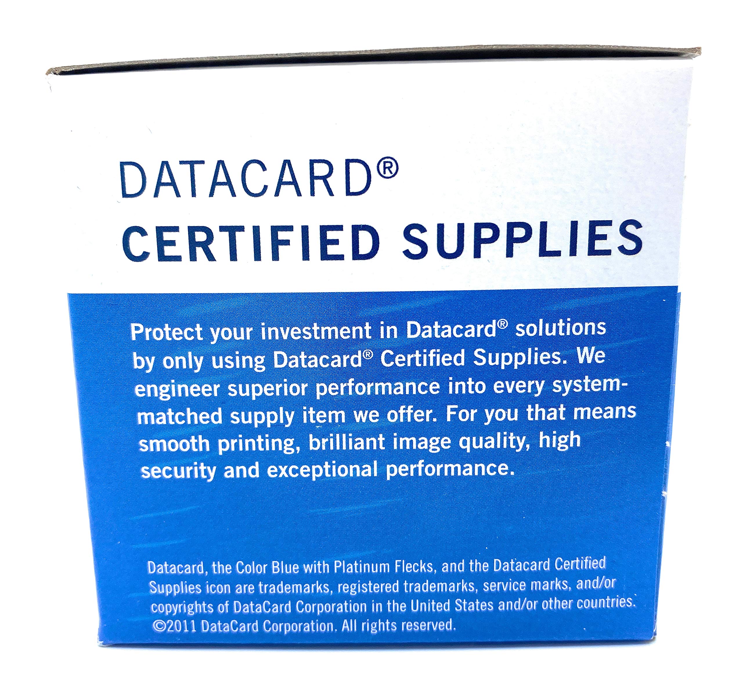 ملصق طباعة Datacard Group معدني فضي 1500 لطابعات Datacard SP35Plus SP55 SP55Plus 532000-054