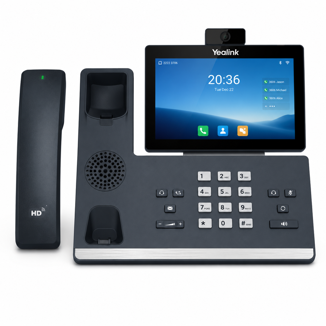 Yealink IP Phone SIP-T58W Adjustable Touchscreen 7 Inch (1024 x 600)