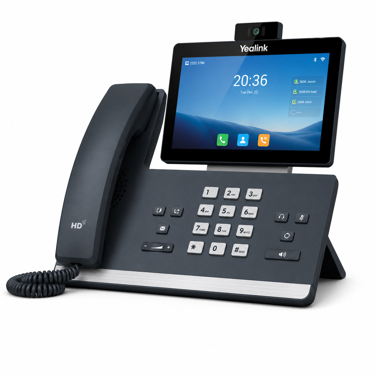 Yealink IP Phone SIP-T58W Adjustable Touchscreen 7 Inch (1024 x 600)