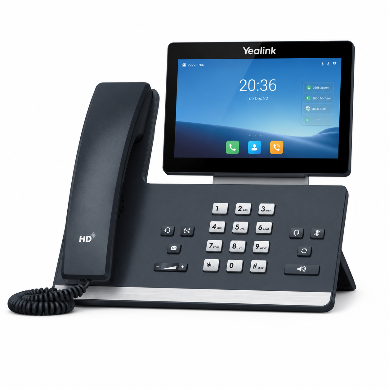 Yealink IP Phone SIP-T58W Adjustable Touchscreen 7 Inch (1024 x 600)