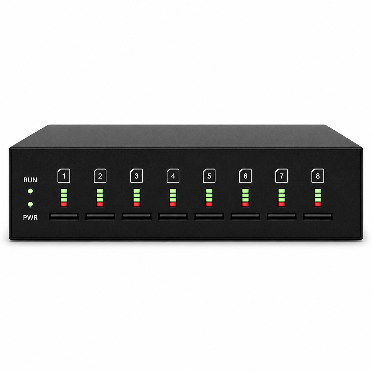 DINSTAR 4-Port VoIP Gateway, 4G LTE, Quad-Band, Compatible with Mainstream VoIP Platform, Can Be Connected To, Black