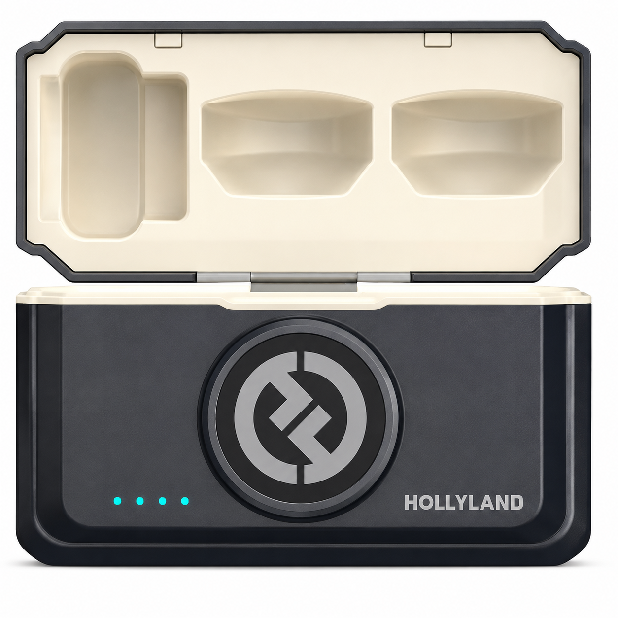 Hollyland Lark M2 Wireless Lapel Microphone Combo for iPhone, Android, Camera, PC and Laptop, Lightning, USB-C, 48Khz, 24-bit, 1000ft Range, Noise Cancelling, 40 Hour Battery