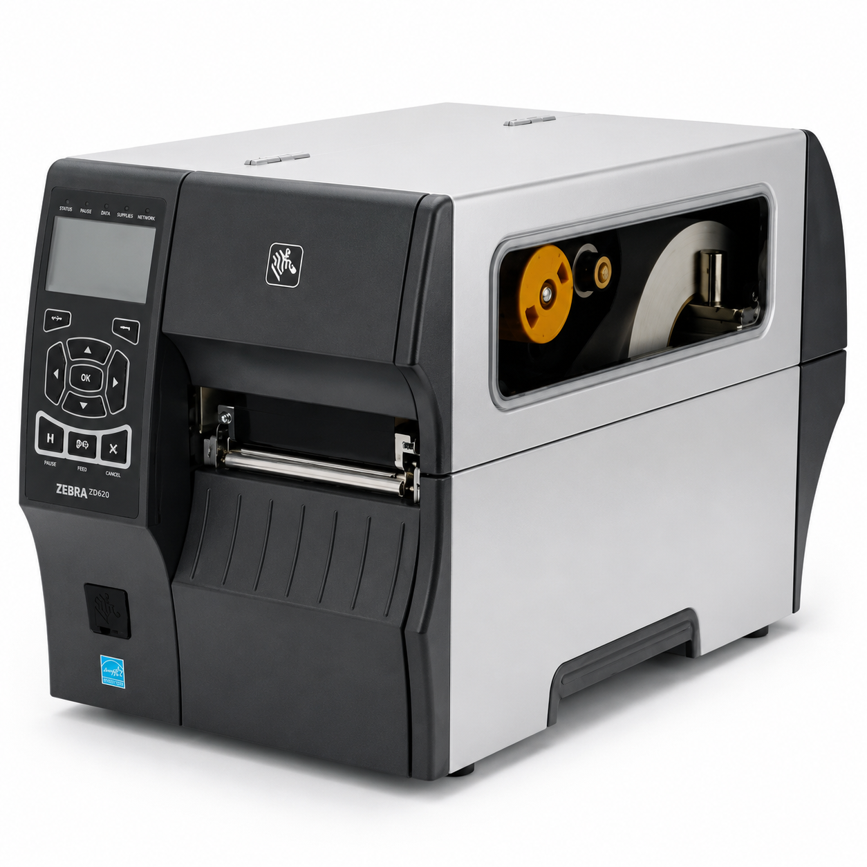 Zebra ZT411 300 dpi Thermal Transfer and Direct Thermal Industrial Barcode Label Printer - Ethernet, Bluetooth, Serial, USB Connectivity - 14 IPS, 4-inch Print Width - YKGAV