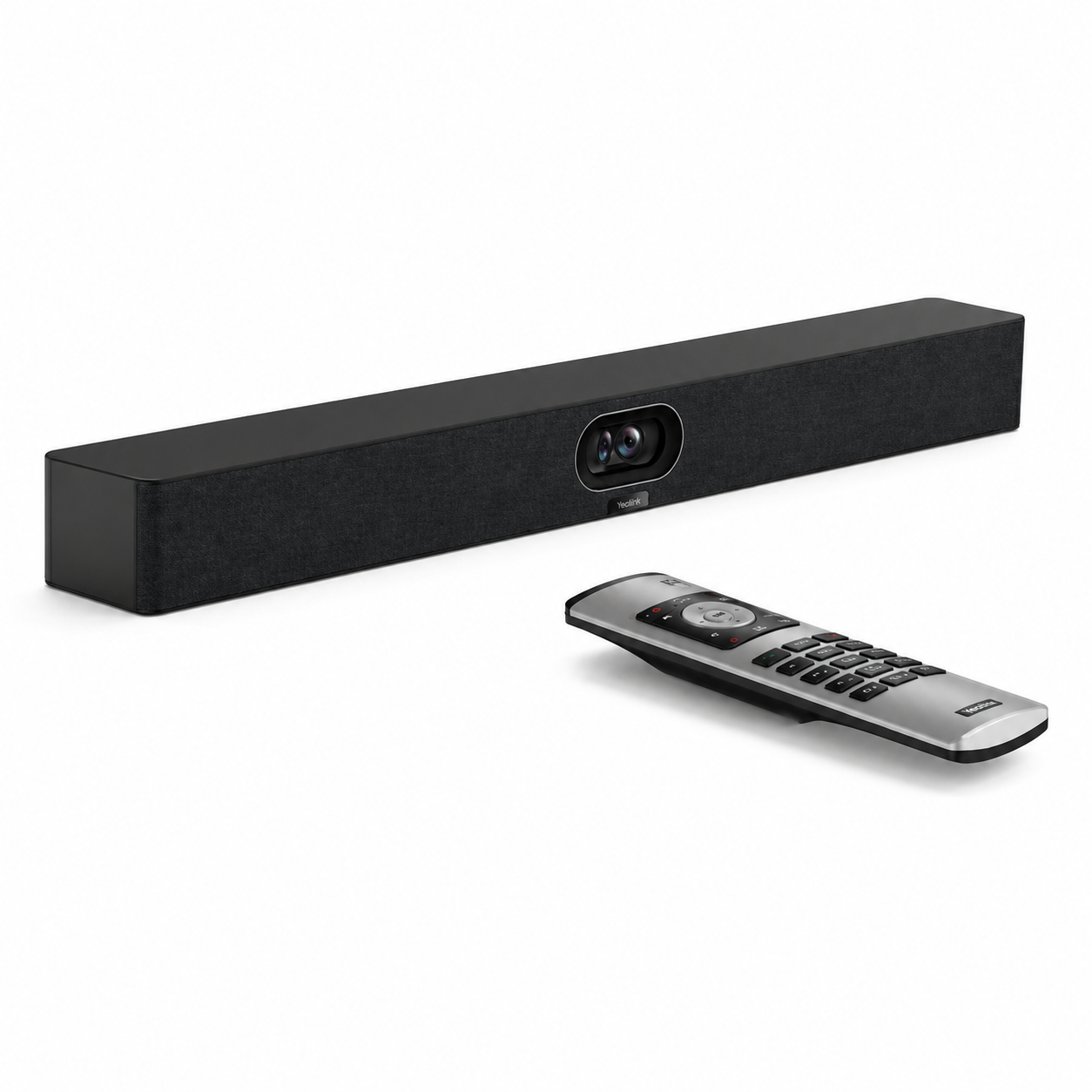 Yealink MeetingBar A40-010 - All-in-One 4K Video Conferencing Solution with Dual Camera, AI-Powered Auto Framing, 8 Microphone Array, Built-in Speakers, Compatible with Microsoft Teams and Zoom