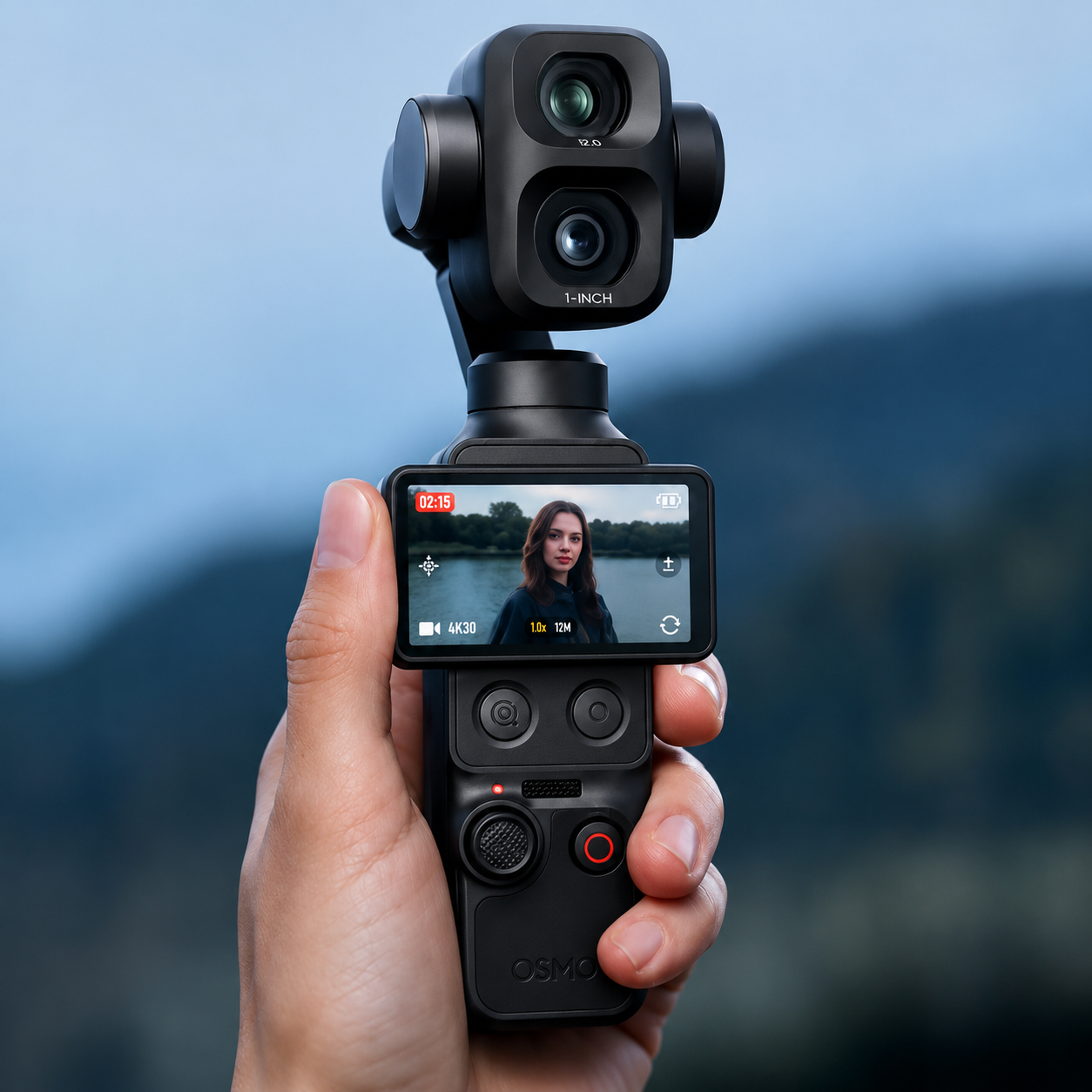 DJI Osmo Pocket 4P Vlog Combo 4K Gimbal Camera | 3-Axis Stabilized Camera | Buy Online UAE | Everking