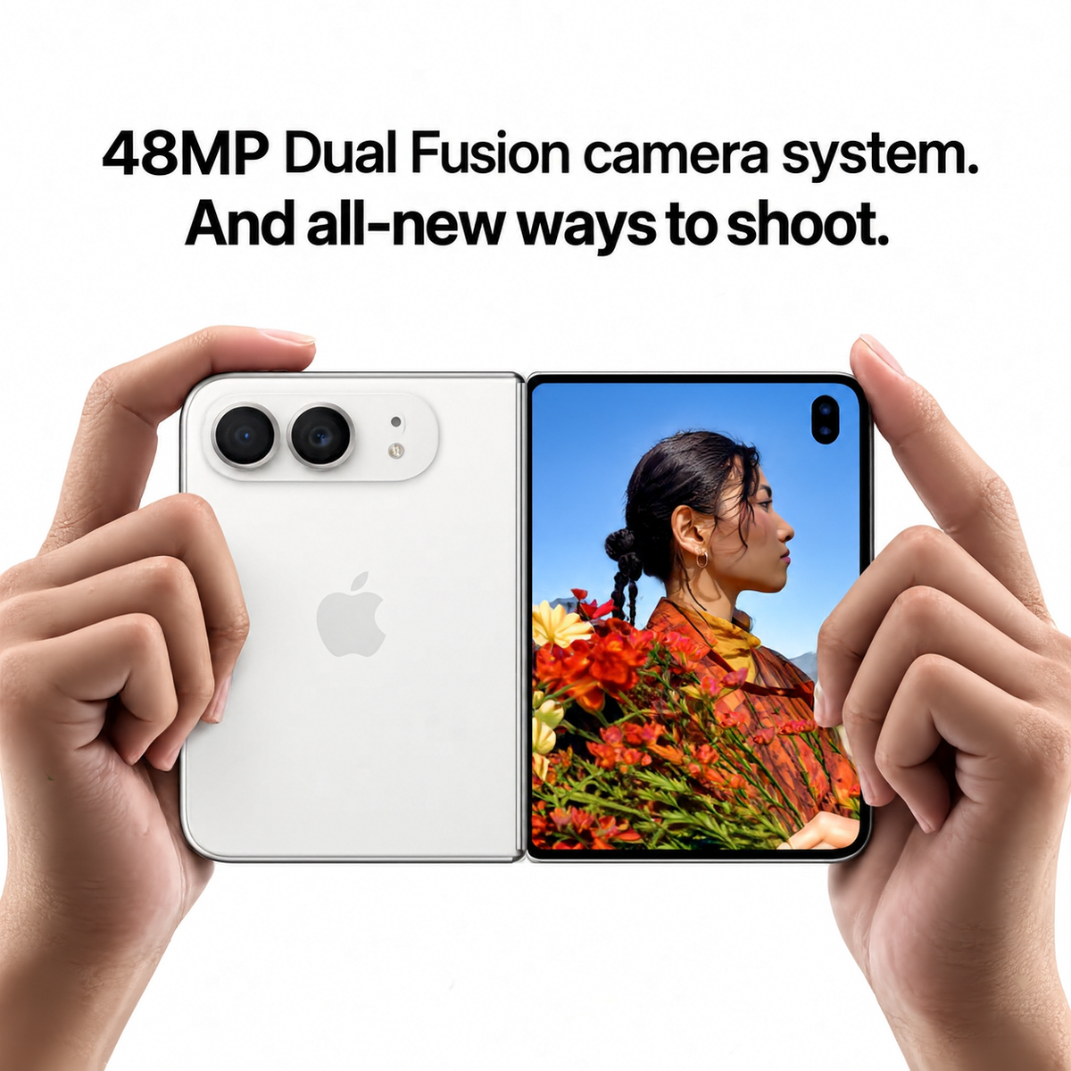 Apple iPhone Duo 256GB Foldable Smartphone – Hong Kong Version, Non-Active
