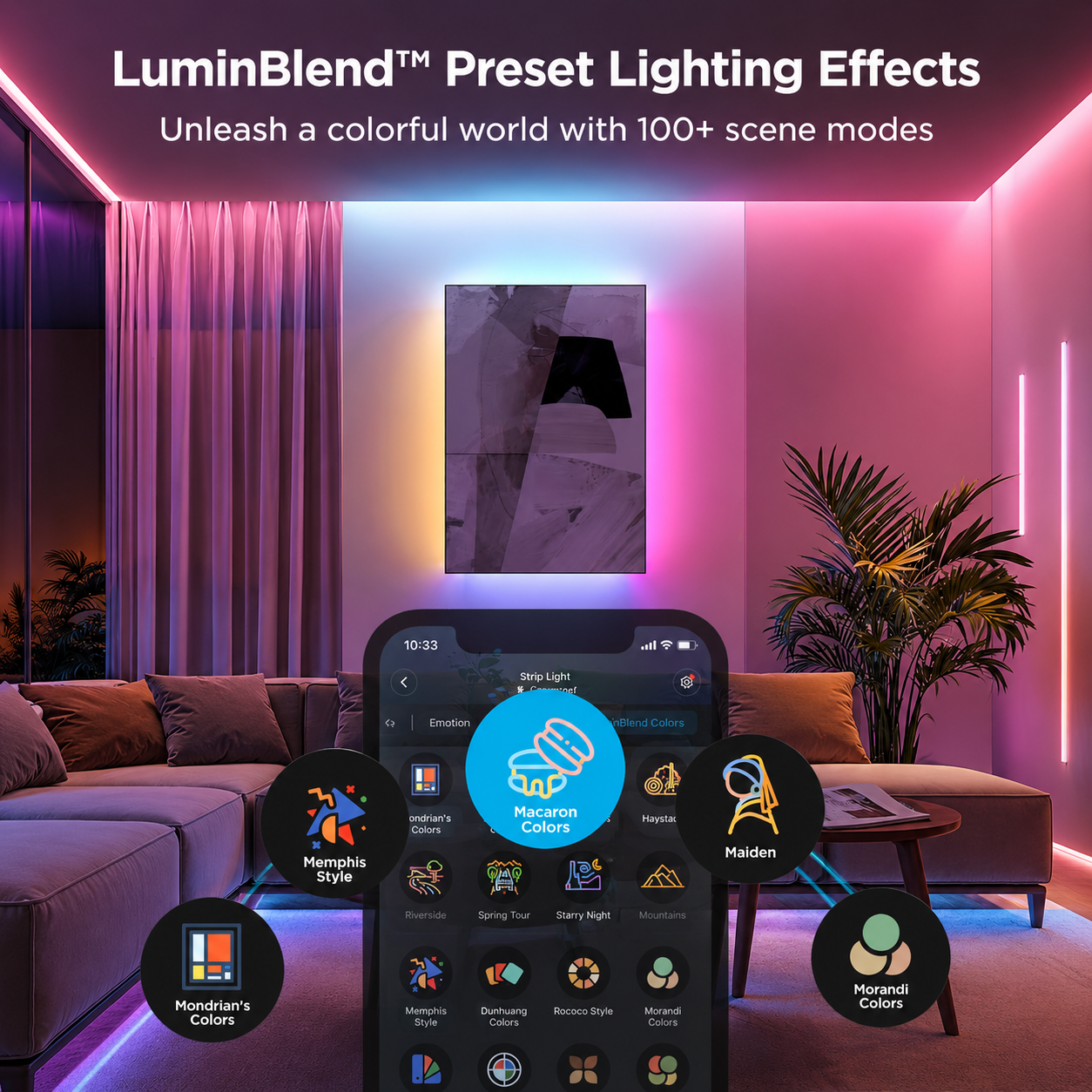 Govee Smart RGBIC 2 Pro LED Strip Lights 5M | Wi-Fi LED Light Strip with Alexa, Google Assistant & Music Sync
