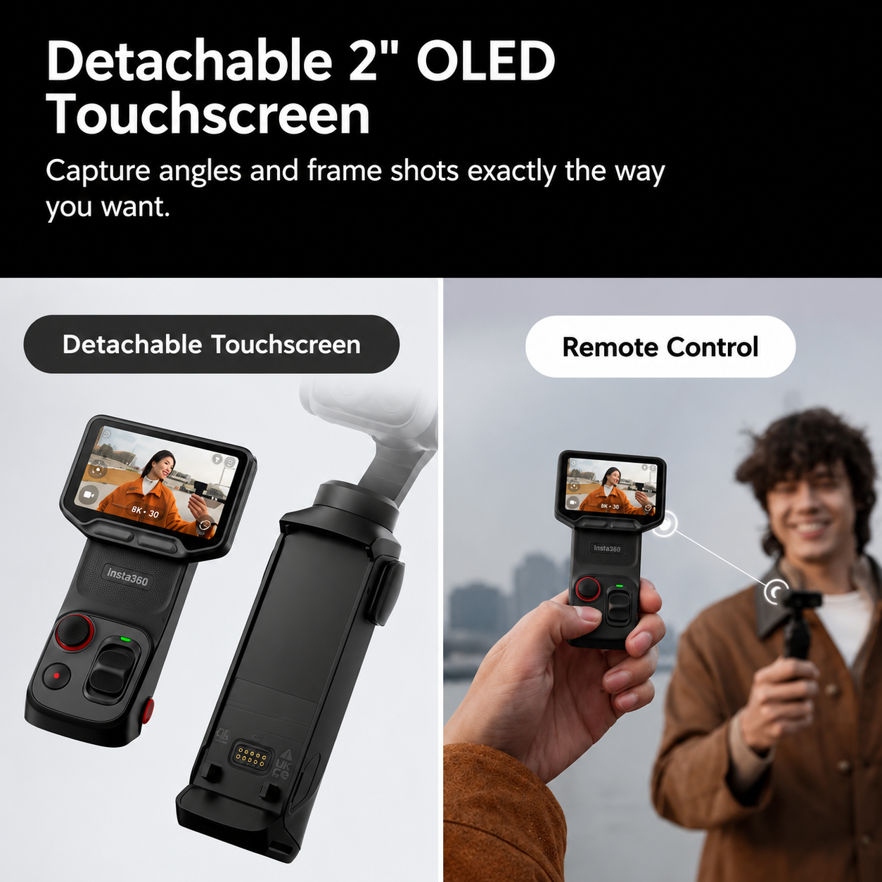 Insta360 Luna Ultra Creator Bundle | 8K AI Gimbal Camera with 1-Inch Sensor, Creator Accessories & Wi-Fi 6