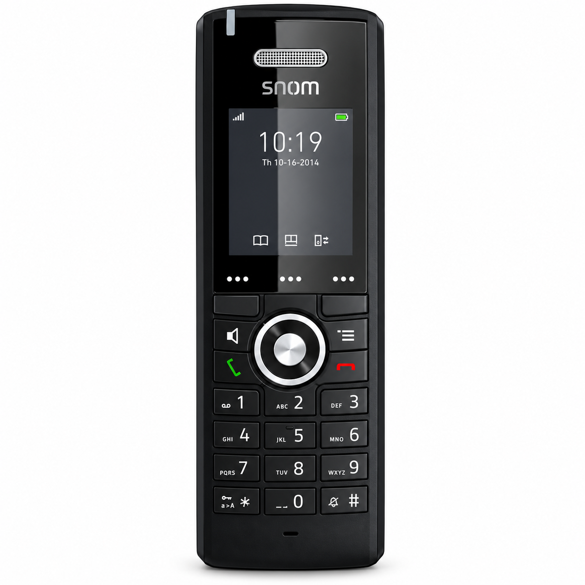 Snom M65 DECT Cordless Handset – HD Audio, Speakerphone & Vibration Alert