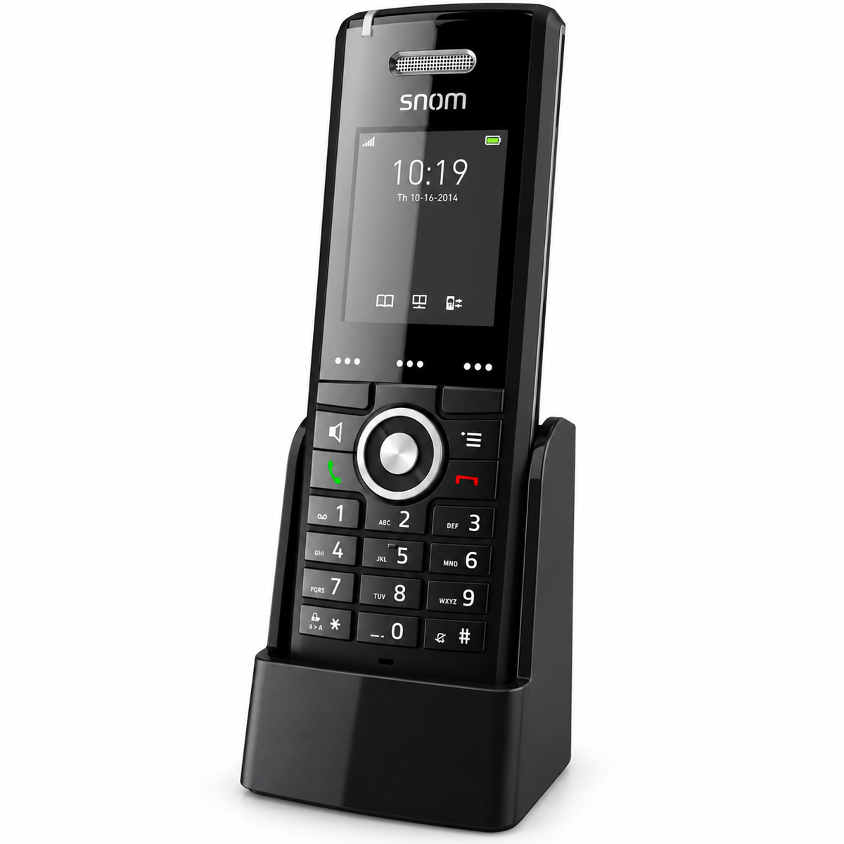Snom M65 DECT Cordless Handset – HD Audio, Speakerphone & Vibration Alert