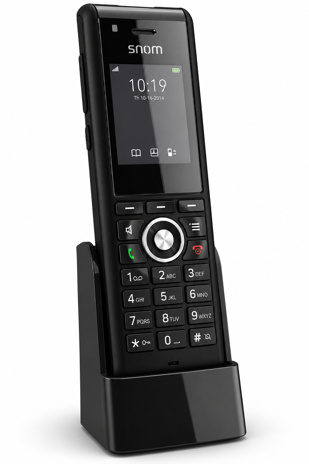 Snom M85 Rugged DECT Cordless Handset – IP65, Alarm Functions, Bluetooth & HD Audio