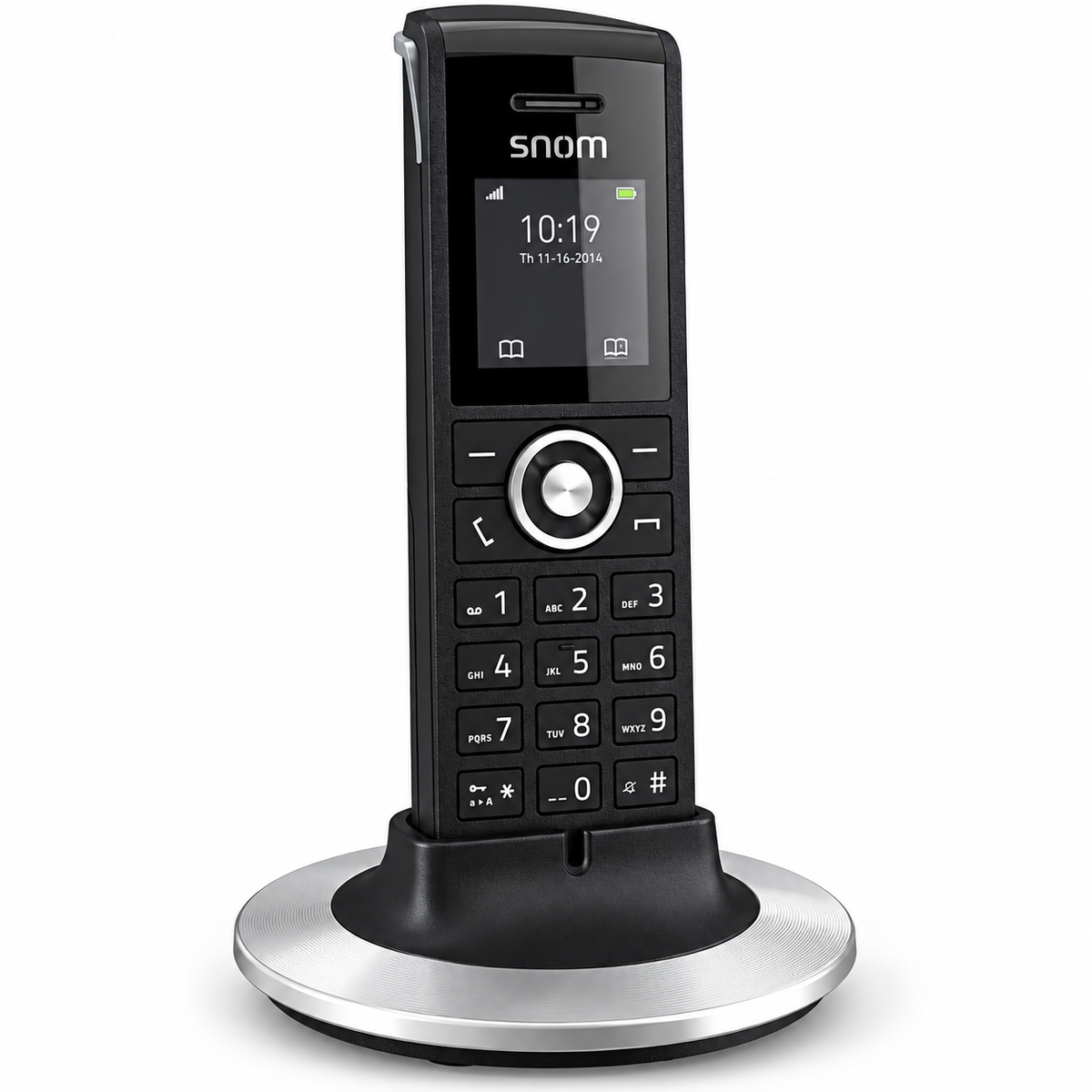 Snom M25 DECT Cordless Handset – Speakerphone, DECT Encryption | Compatible with M300 & M700